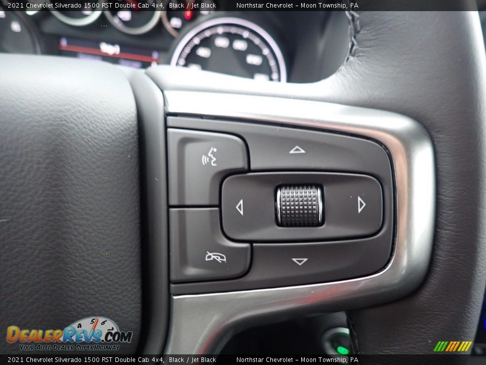 2021 Chevrolet Silverado 1500 RST Double Cab 4x4 Steering Wheel Photo #19