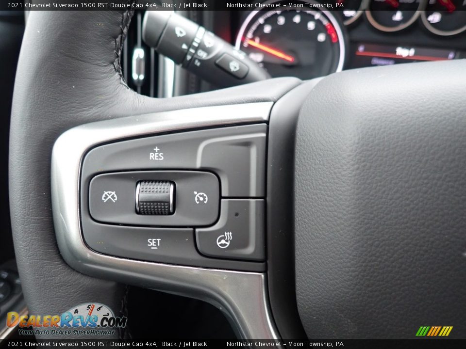 2021 Chevrolet Silverado 1500 RST Double Cab 4x4 Steering Wheel Photo #20