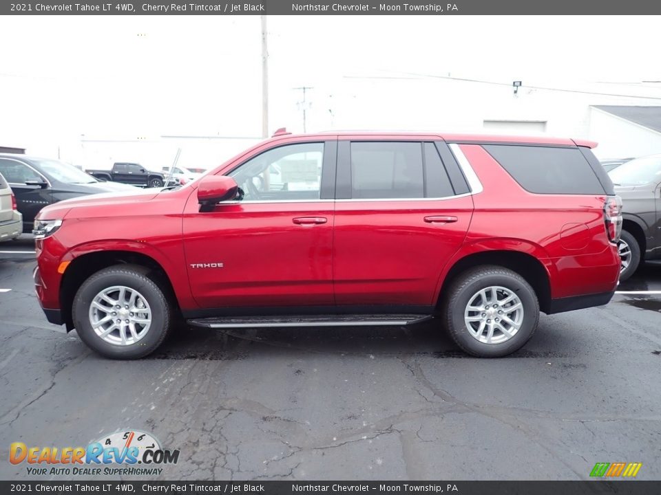 Cherry Red Tintcoat 2021 Chevrolet Tahoe LT 4WD Photo #3