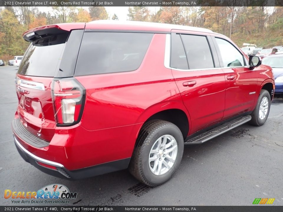 2021 Chevrolet Tahoe LT 4WD Cherry Red Tintcoat / Jet Black Photo #6