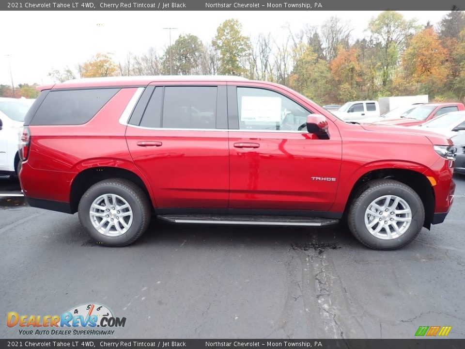 2021 Chevrolet Tahoe LT 4WD Cherry Red Tintcoat / Jet Black Photo #7