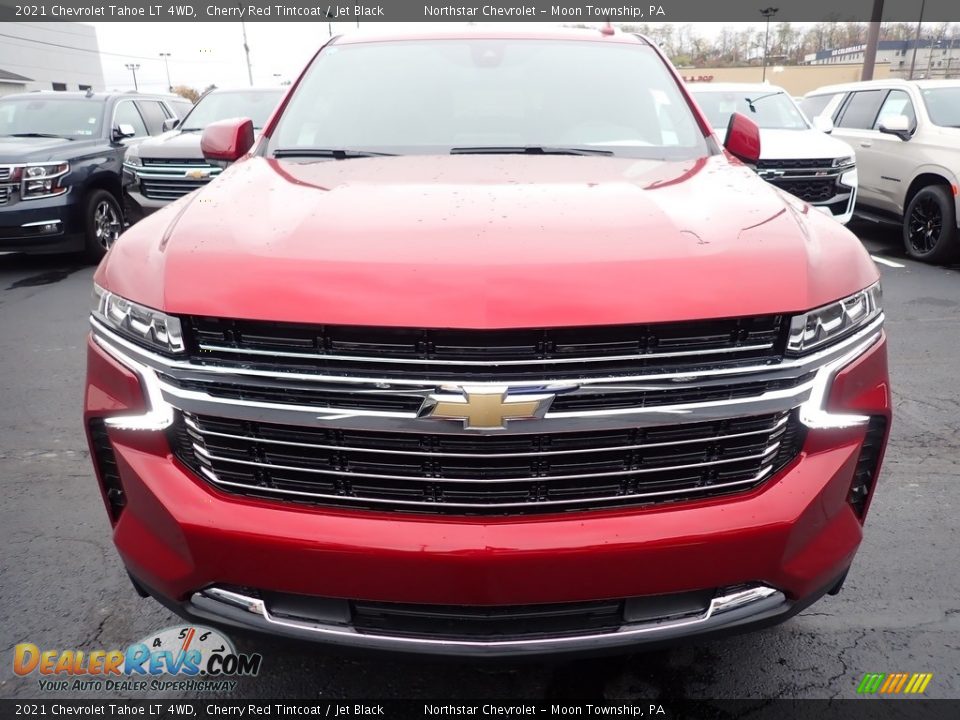 2021 Chevrolet Tahoe LT 4WD Cherry Red Tintcoat / Jet Black Photo #9