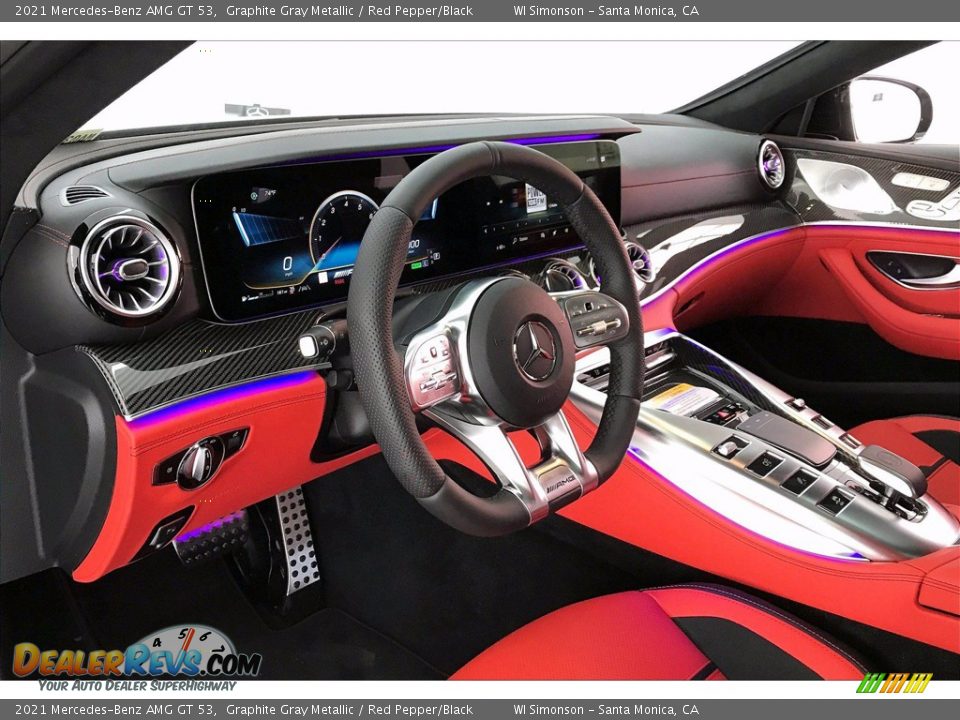 Dashboard of 2021 Mercedes-Benz AMG GT 53 Photo #4