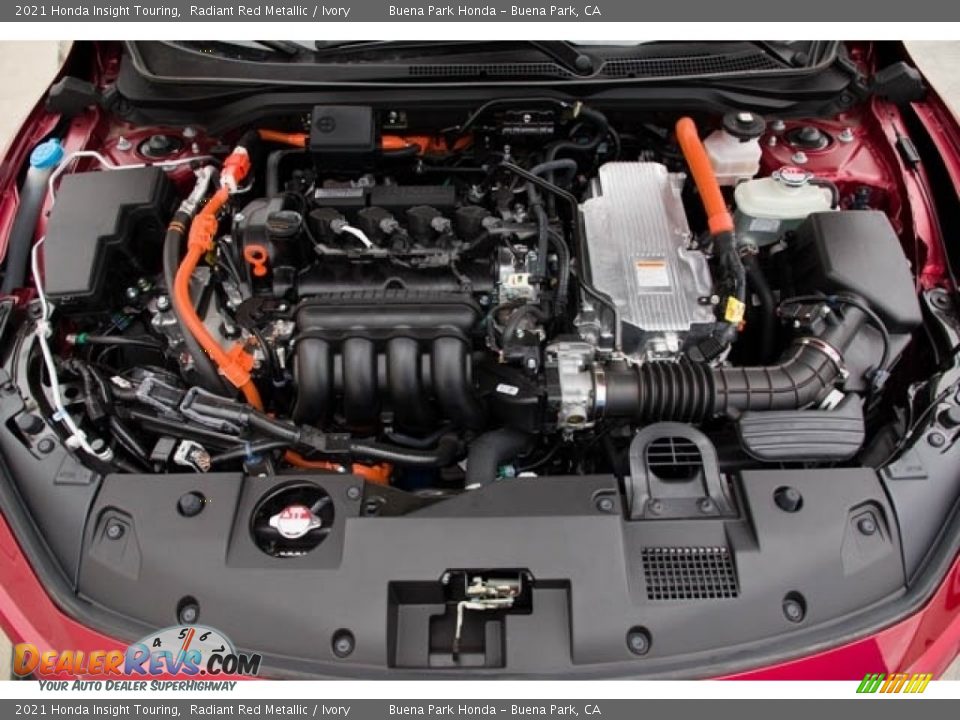 2021 Honda Insight Touring 1.5 Liter DOHC 16-Valve i-VTEC 4 Cylinder Gasoline/Electric Hybrid Engine Photo #11