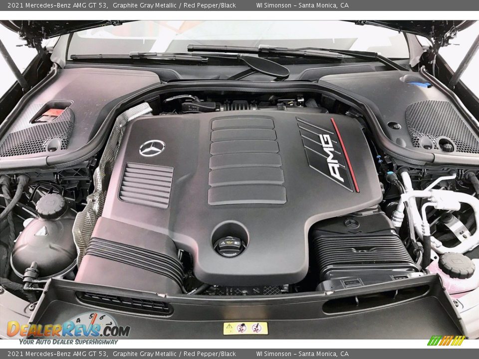 2021 Mercedes-Benz AMG GT 53 3.0 Liter AMG Twin-Scroll Turbocharged DOHC 24-Valve VVT Inline 6 Cylinder Engine Photo #8