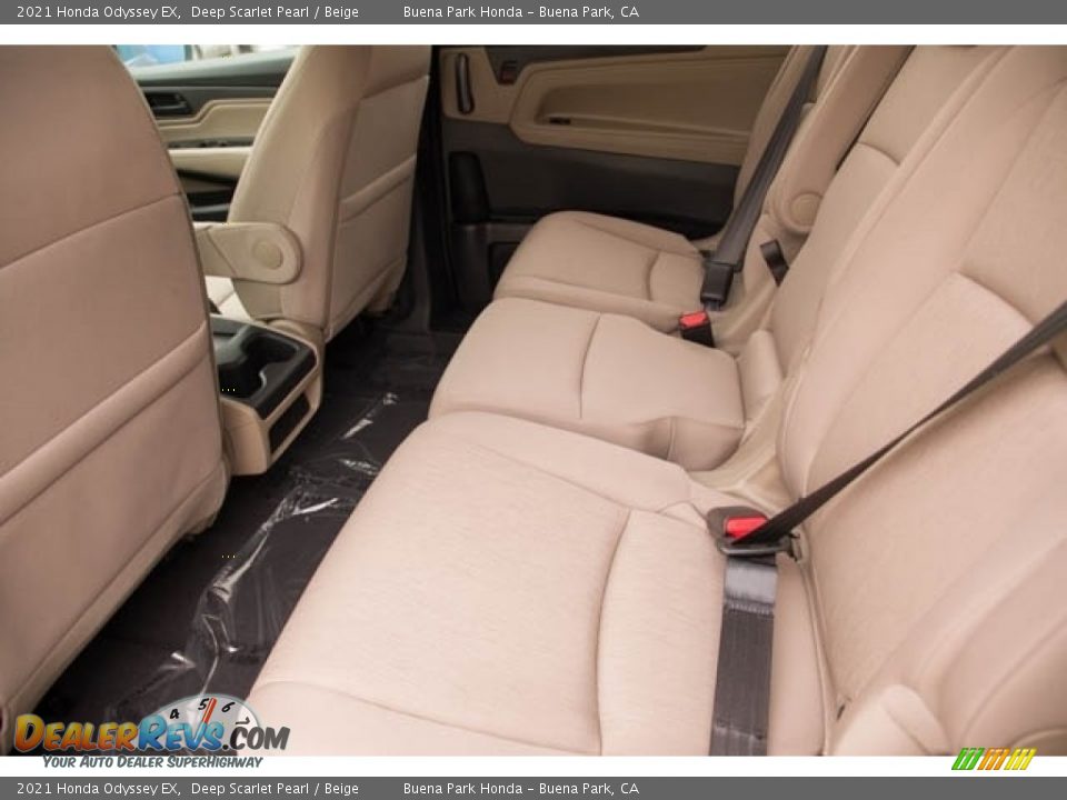 Rear Seat of 2021 Honda Odyssey EX Photo #16