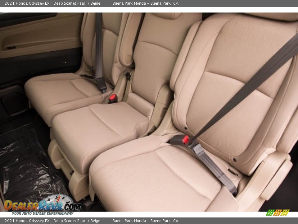 Rear Seat of 2021 Honda Odyssey EX Photo #25