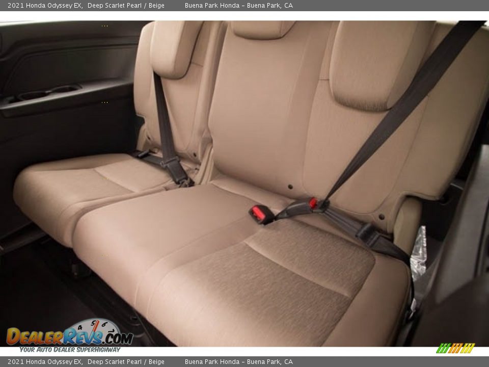 Rear Seat of 2021 Honda Odyssey EX Photo #26