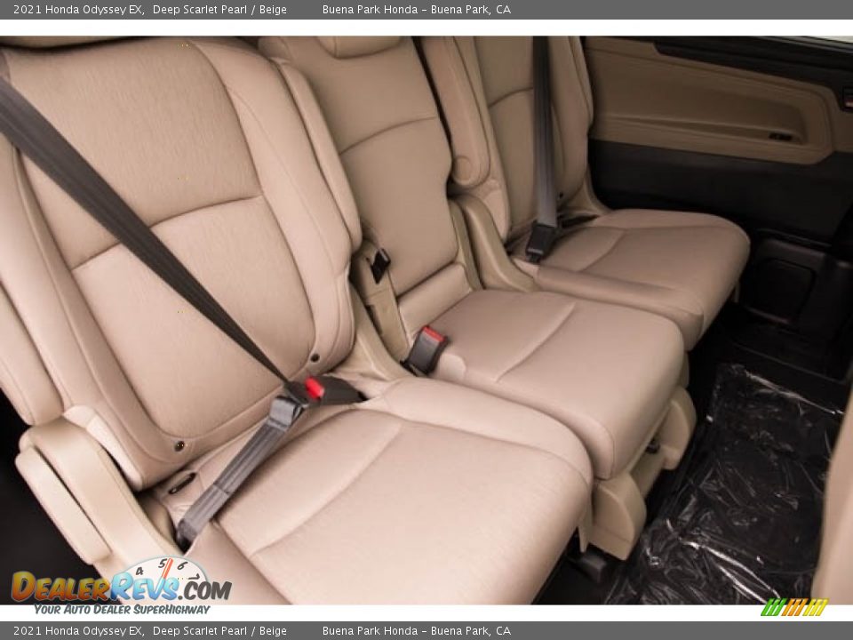 Rear Seat of 2021 Honda Odyssey EX Photo #30