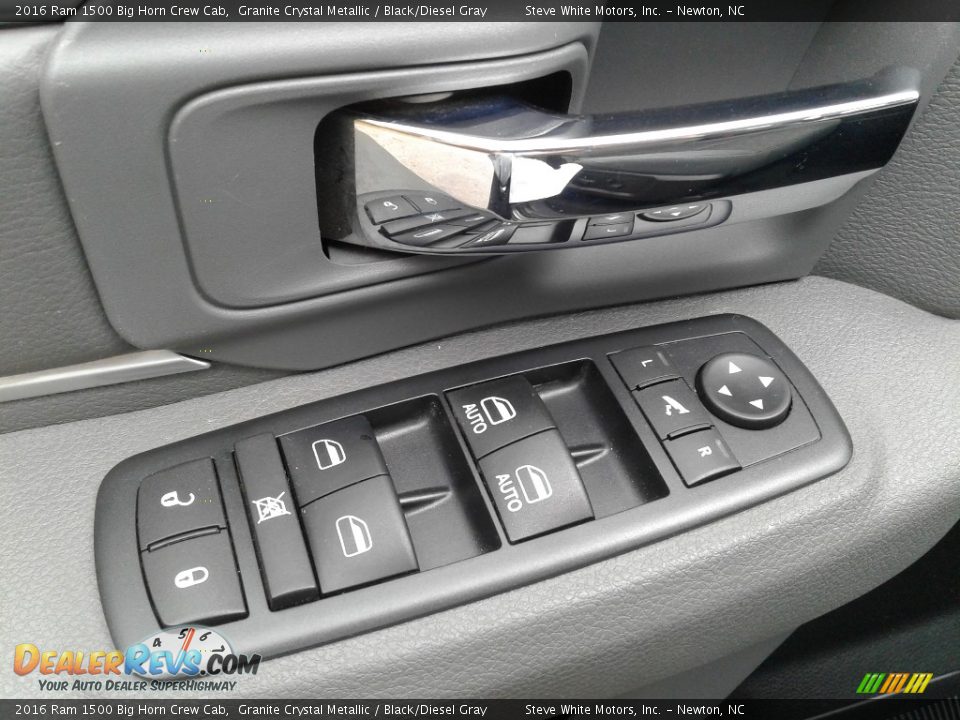 Controls of 2016 Ram 1500 Big Horn Crew Cab Photo #12