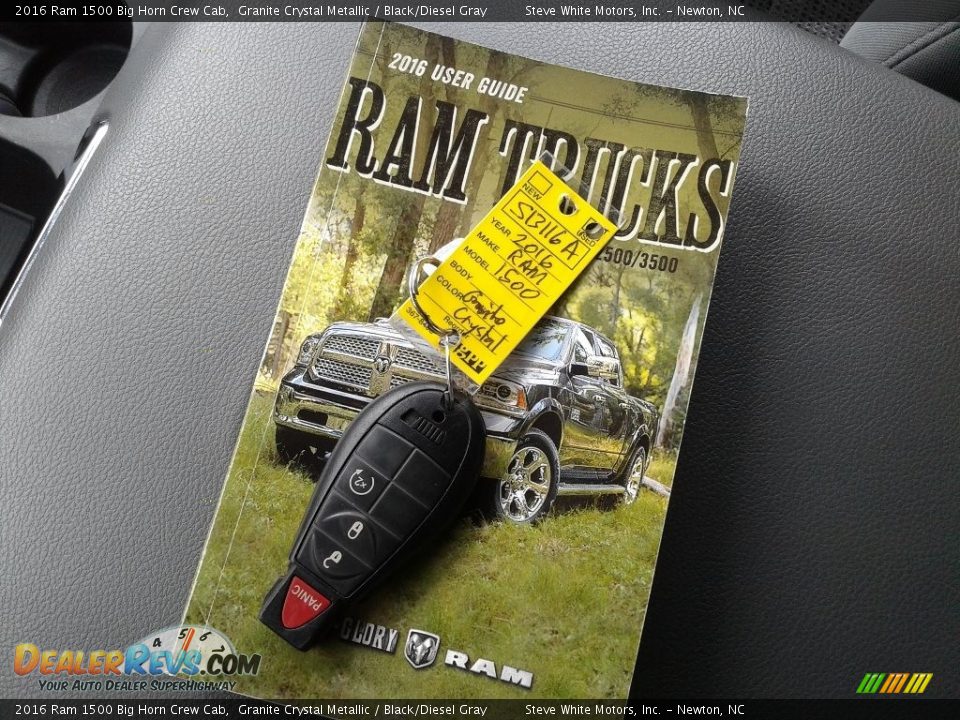 Keys of 2016 Ram 1500 Big Horn Crew Cab Photo #30