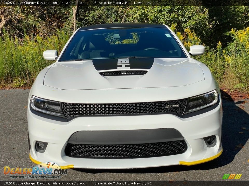 2020 Dodge Charger Daytona White Knuckle / Black Photo #3