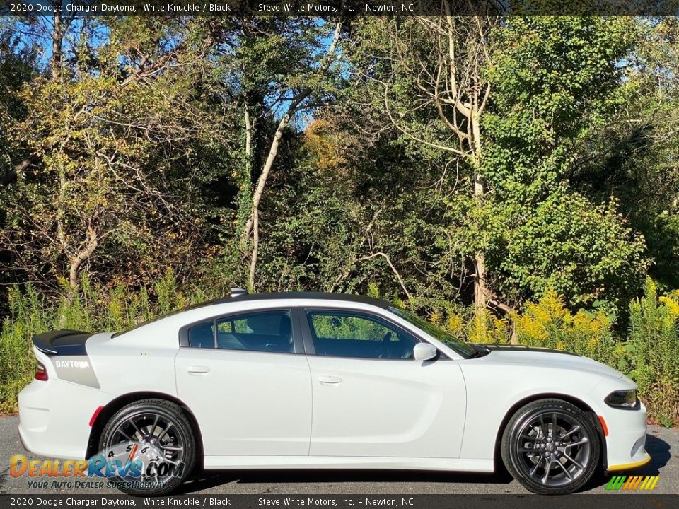 2020 Dodge Charger Daytona White Knuckle / Black Photo #5