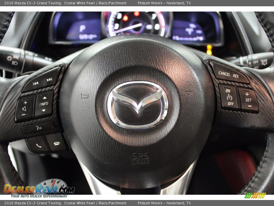 2016 Mazda CX-3 Grand Touring Steering Wheel Photo #17