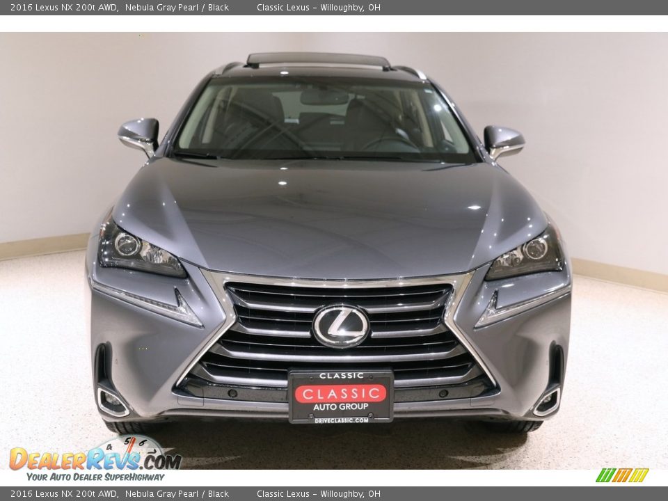 2016 Lexus NX 200t AWD Nebula Gray Pearl / Black Photo #2