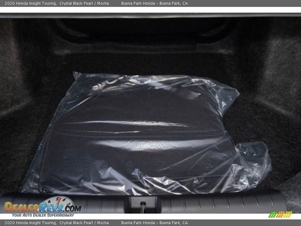 2020 Honda Insight Touring Crystal Black Pearl / Mocha Photo #29