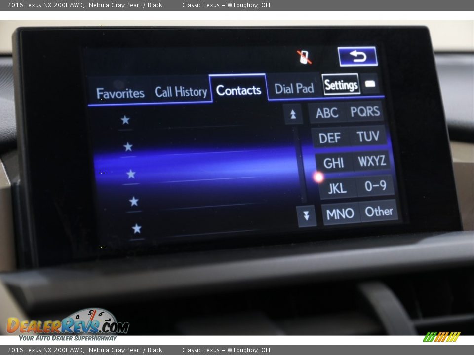 2016 Lexus NX 200t AWD Nebula Gray Pearl / Black Photo #23