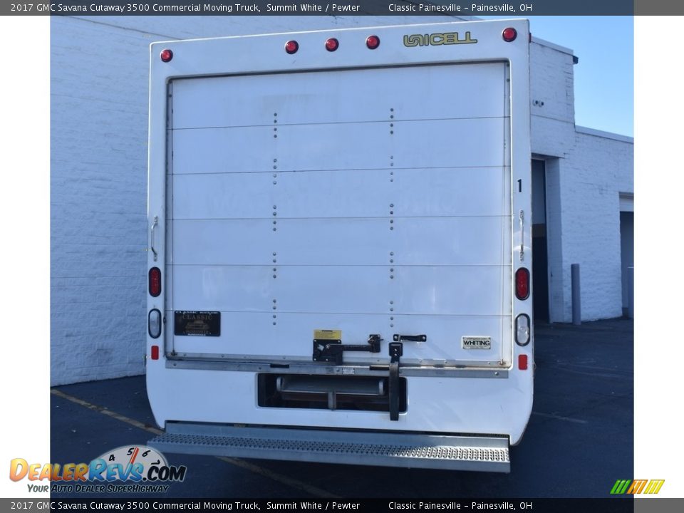 2017 GMC Savana Cutaway 3500 Commercial Moving Truck Summit White / Pewter Photo #3