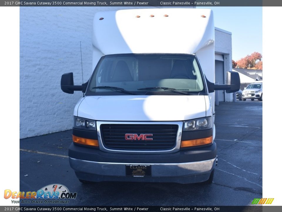 2017 GMC Savana Cutaway 3500 Commercial Moving Truck Summit White / Pewter Photo #4