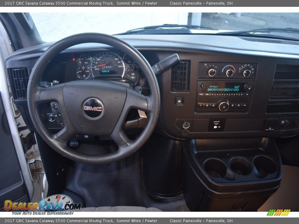2017 GMC Savana Cutaway 3500 Commercial Moving Truck Summit White / Pewter Photo #11