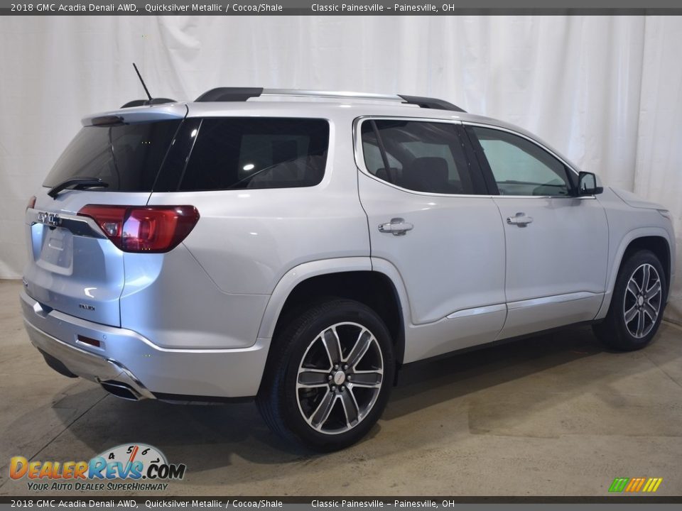 2018 GMC Acadia Denali AWD Quicksilver Metallic / Cocoa/Shale Photo #2
