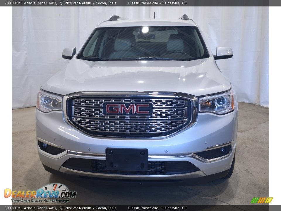 2018 GMC Acadia Denali AWD Quicksilver Metallic / Cocoa/Shale Photo #4