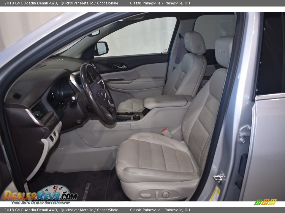 2018 GMC Acadia Denali AWD Quicksilver Metallic / Cocoa/Shale Photo #6