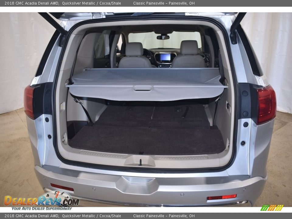 2018 GMC Acadia Denali AWD Quicksilver Metallic / Cocoa/Shale Photo #9