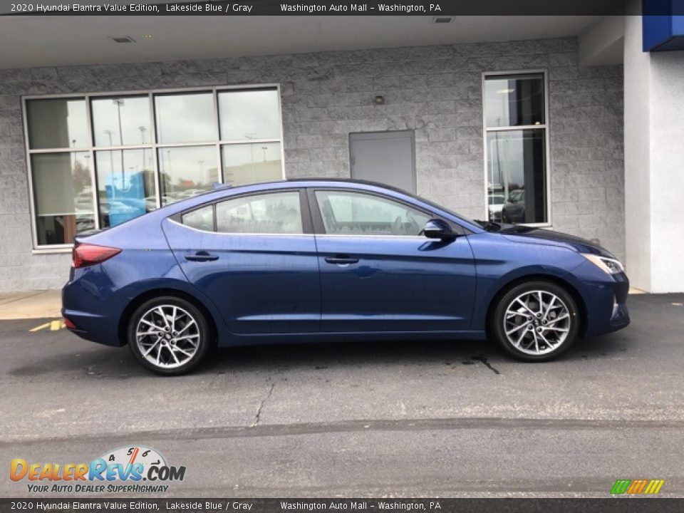 Lakeside Blue 2020 Hyundai Elantra Value Edition Photo #2