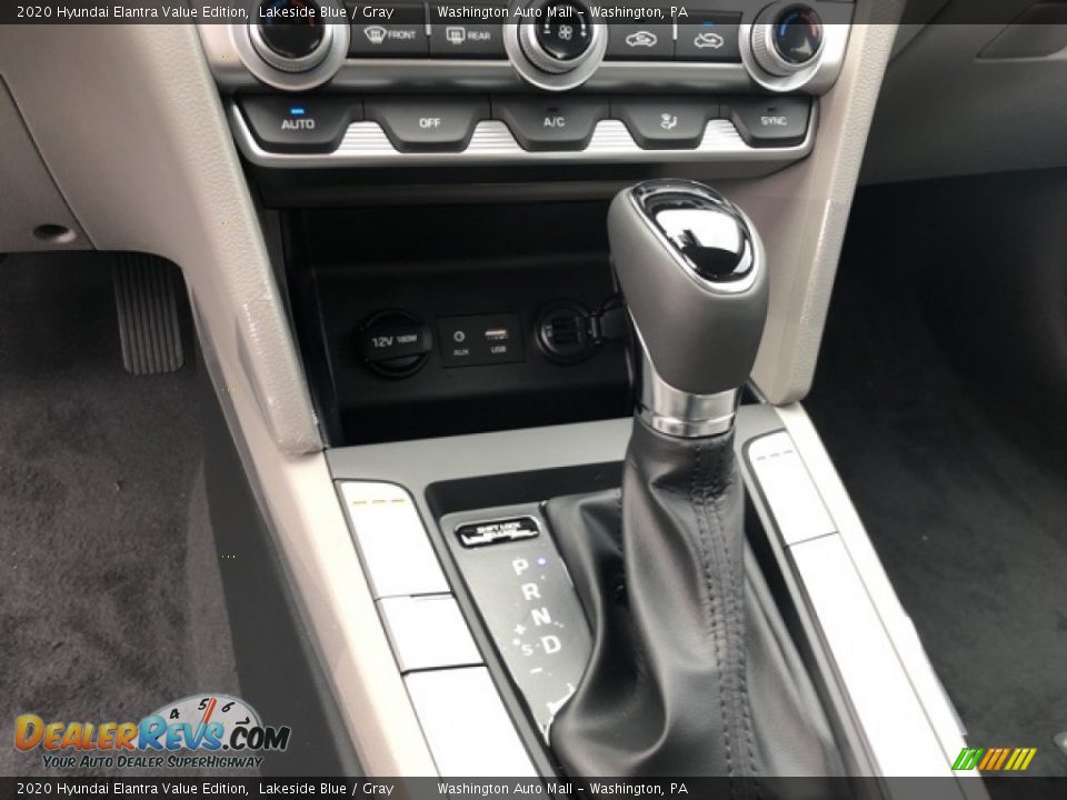 2020 Hyundai Elantra Value Edition Lakeside Blue / Gray Photo #13