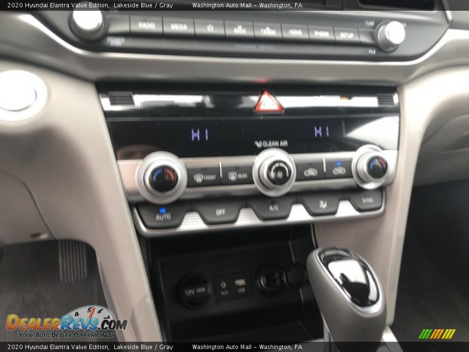 2020 Hyundai Elantra Value Edition Lakeside Blue / Gray Photo #14