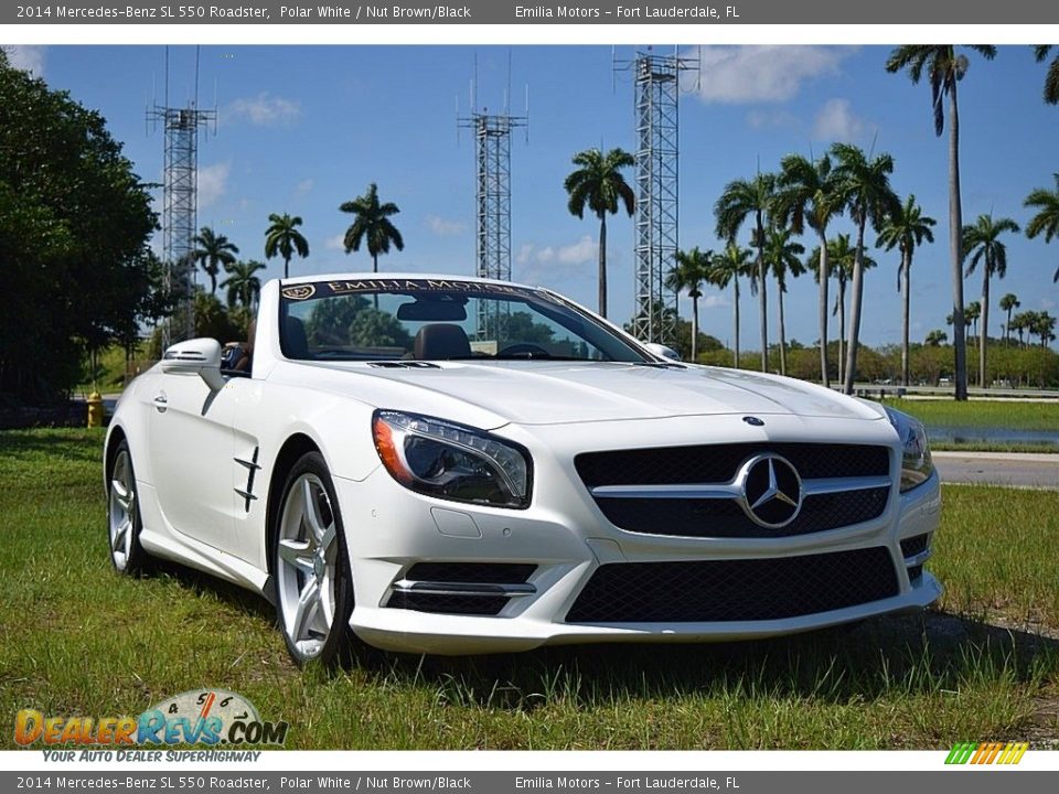 Front 3/4 View of 2014 Mercedes-Benz SL 550 Roadster Photo #1