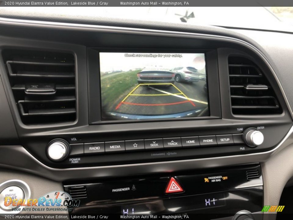 2020 Hyundai Elantra Value Edition Lakeside Blue / Gray Photo #15