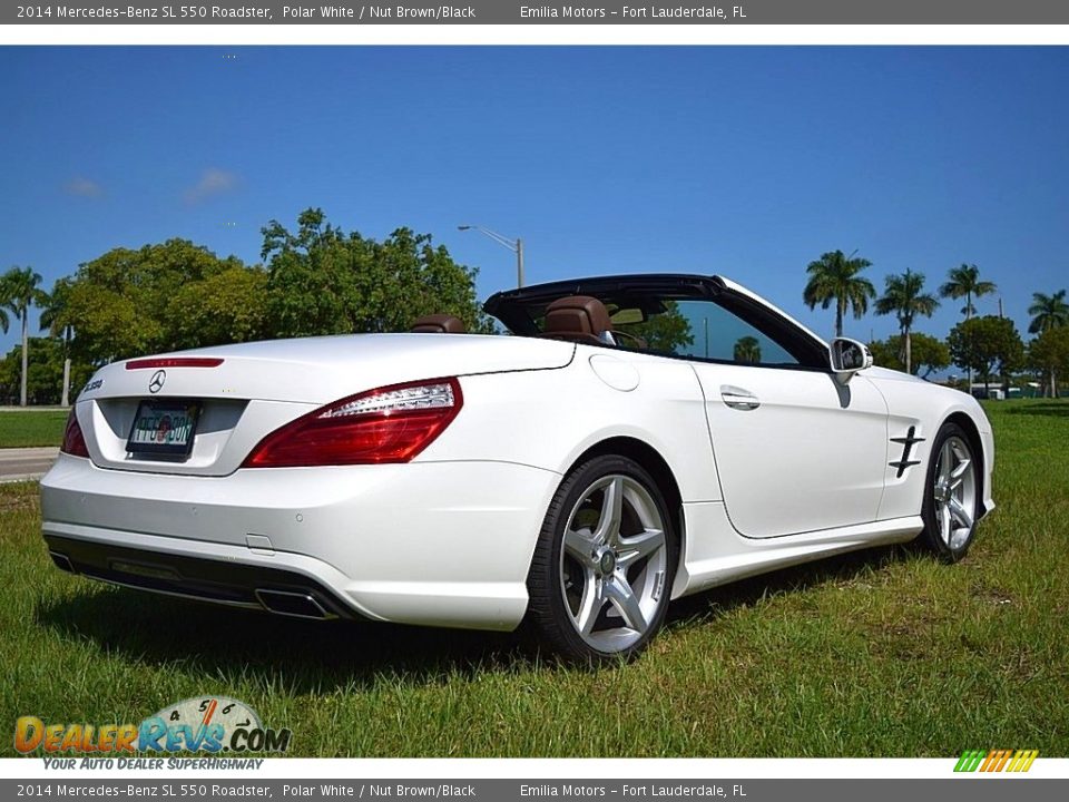 Polar White 2014 Mercedes-Benz SL 550 Roadster Photo #2