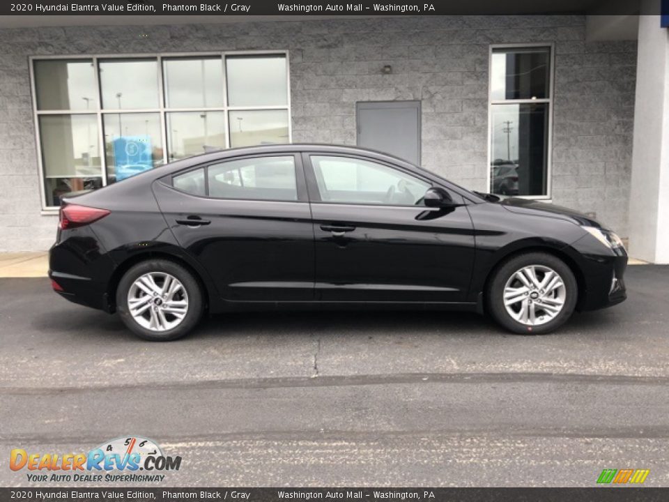 2020 Hyundai Elantra Value Edition Phantom Black / Gray Photo #2