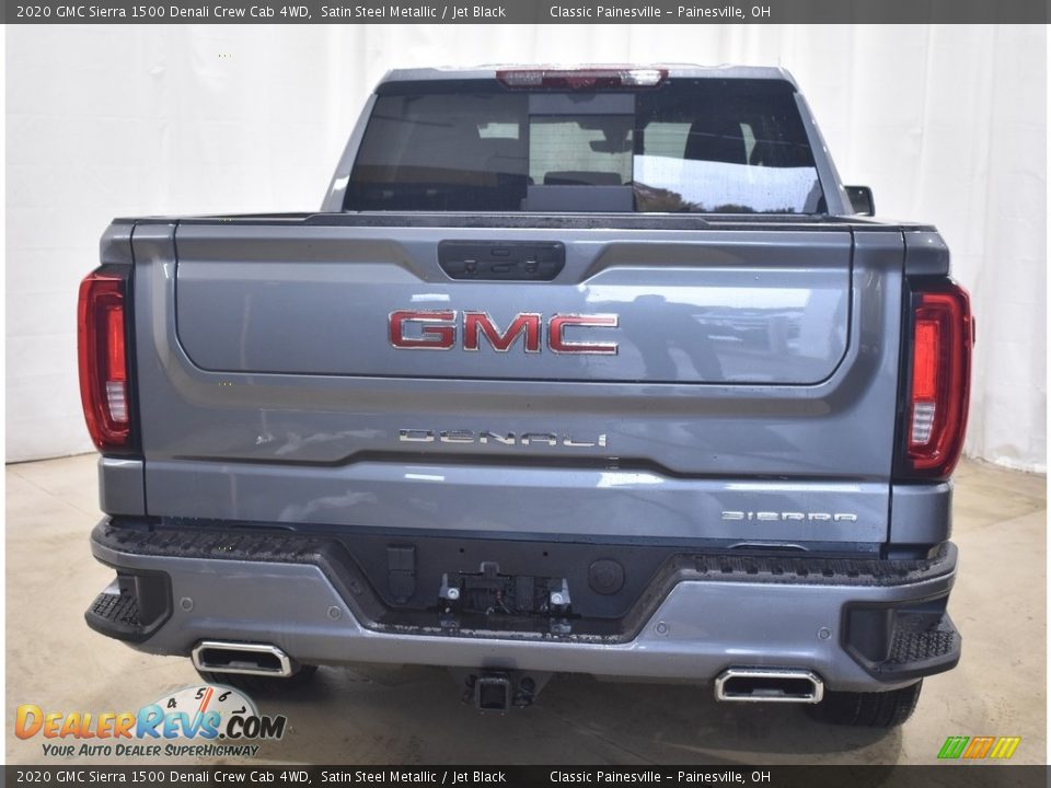 2020 GMC Sierra 1500 Denali Crew Cab 4WD Satin Steel Metallic / Jet Black Photo #3