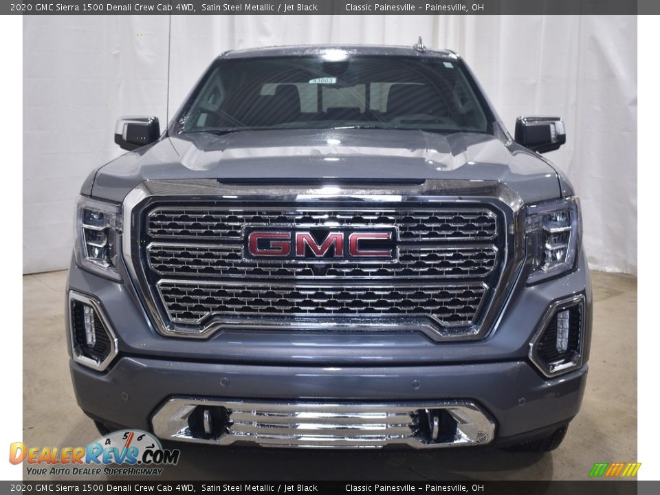 2020 GMC Sierra 1500 Denali Crew Cab 4WD Satin Steel Metallic / Jet Black Photo #4