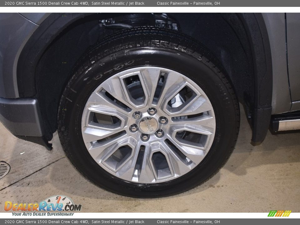 2020 GMC Sierra 1500 Denali Crew Cab 4WD Satin Steel Metallic / Jet Black Photo #5