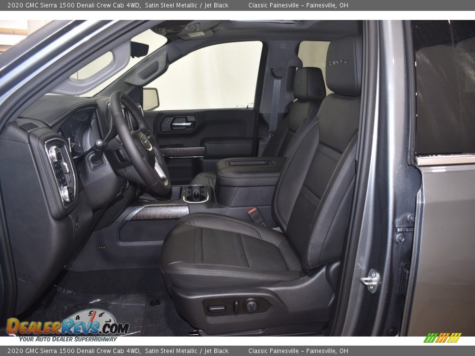 2020 GMC Sierra 1500 Denali Crew Cab 4WD Satin Steel Metallic / Jet Black Photo #7