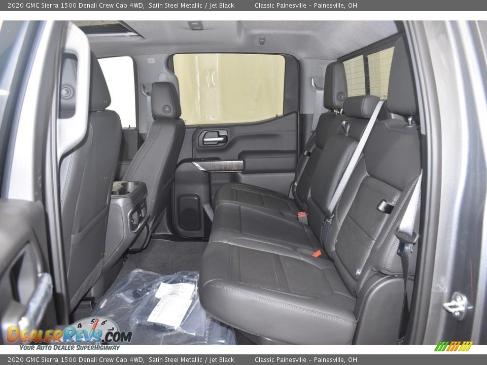 2020 GMC Sierra 1500 Denali Crew Cab 4WD Satin Steel Metallic / Jet Black Photo #8