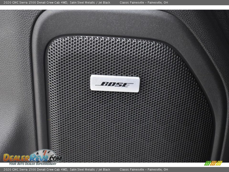 2020 GMC Sierra 1500 Denali Crew Cab 4WD Satin Steel Metallic / Jet Black Photo #9