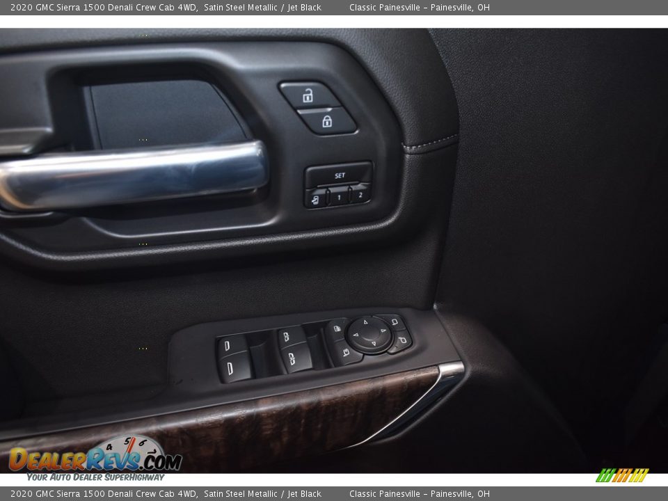 2020 GMC Sierra 1500 Denali Crew Cab 4WD Satin Steel Metallic / Jet Black Photo #10