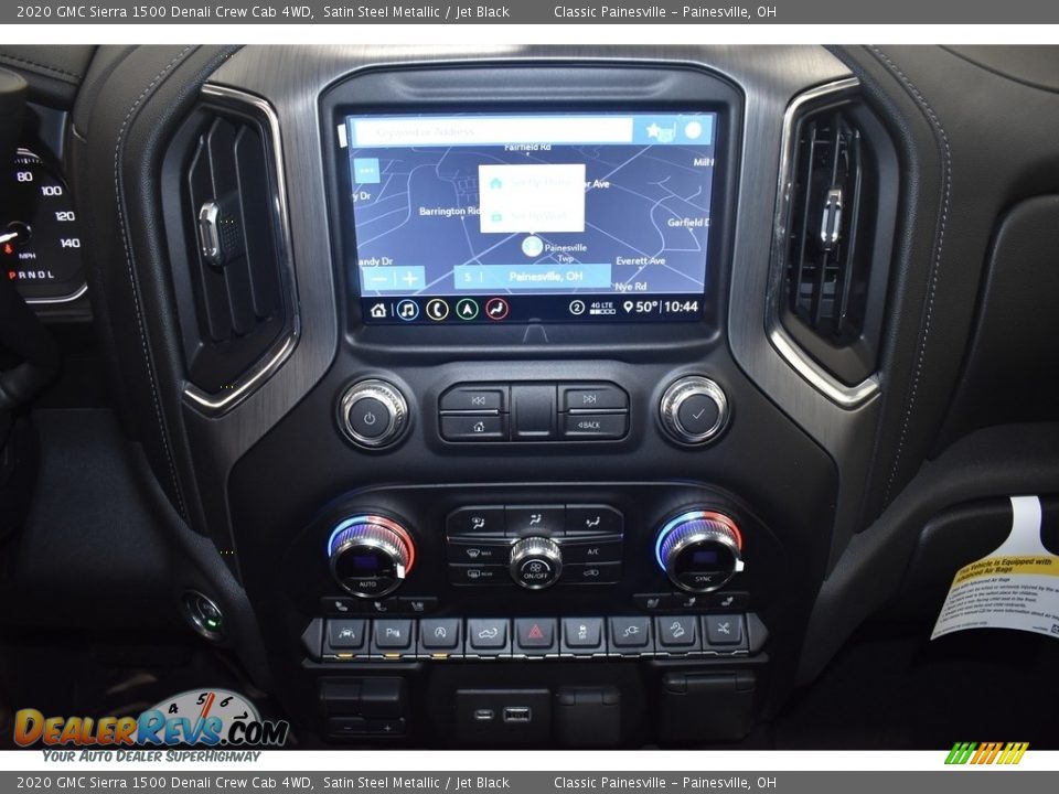 2020 GMC Sierra 1500 Denali Crew Cab 4WD Satin Steel Metallic / Jet Black Photo #12