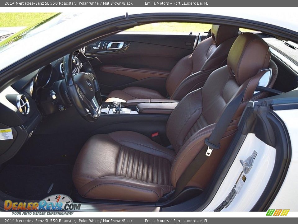 Front Seat of 2014 Mercedes-Benz SL 550 Roadster Photo #25