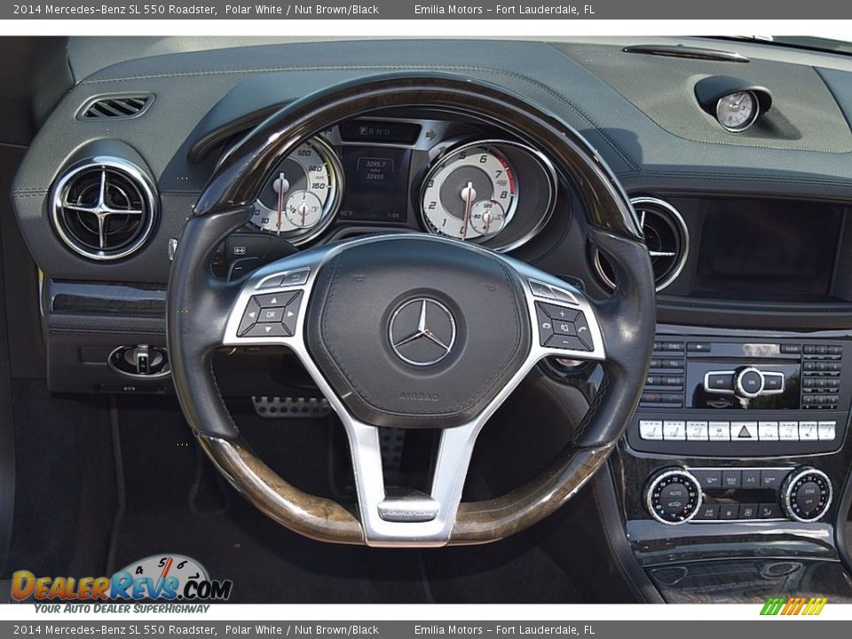 2014 Mercedes-Benz SL 550 Roadster Steering Wheel Photo #28