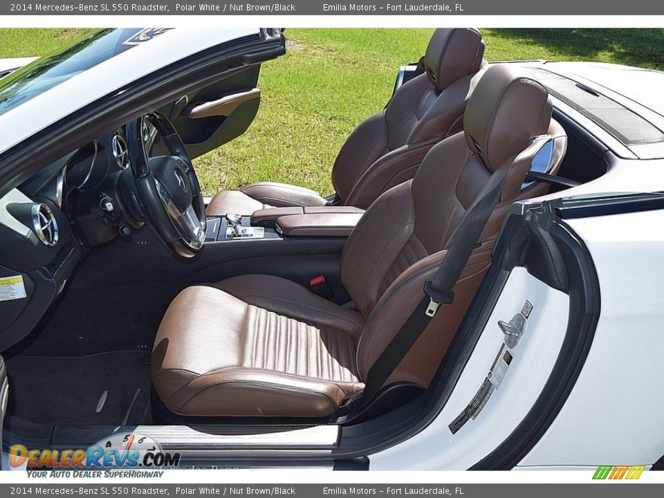 Front Seat of 2014 Mercedes-Benz SL 550 Roadster Photo #33