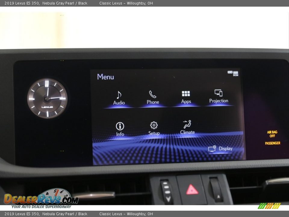 2019 Lexus ES 350 Nebula Gray Pearl / Black Photo #11