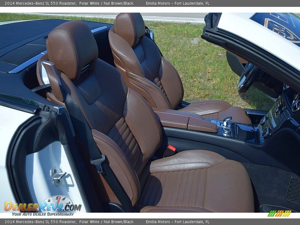 Front Seat of 2014 Mercedes-Benz SL 550 Roadster Photo #37