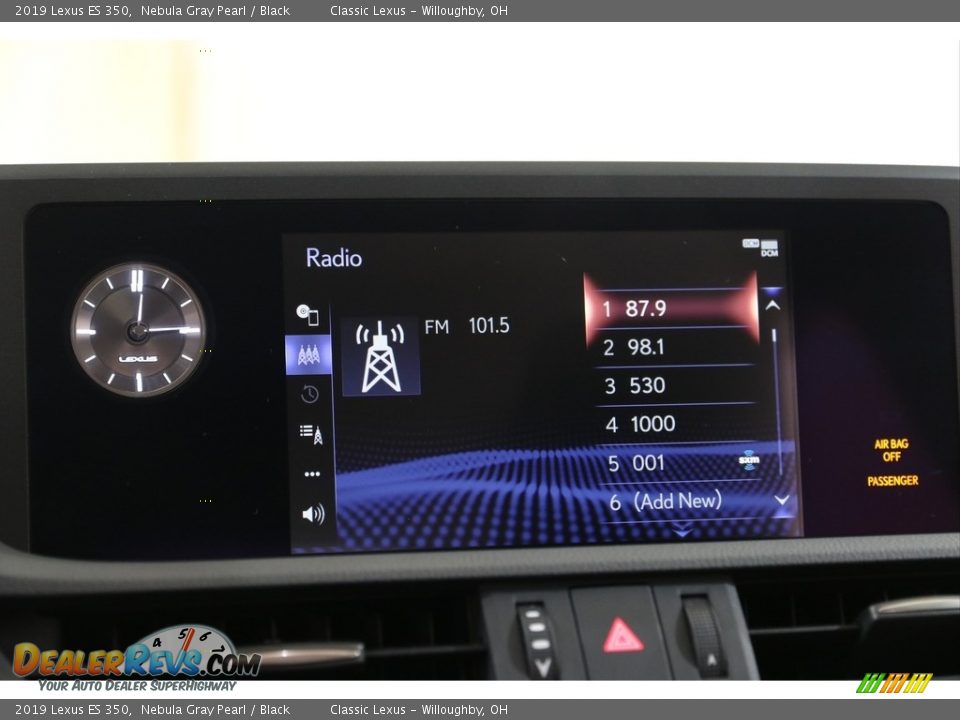 2019 Lexus ES 350 Nebula Gray Pearl / Black Photo #12