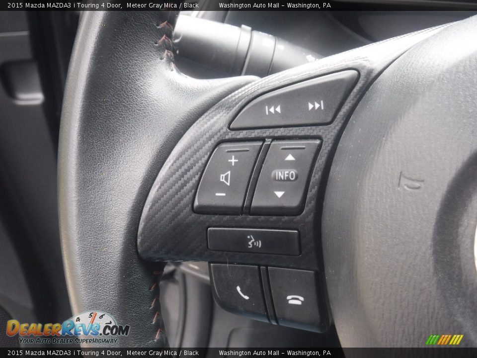 2015 Mazda MAZDA3 i Touring 4 Door Steering Wheel Photo #7